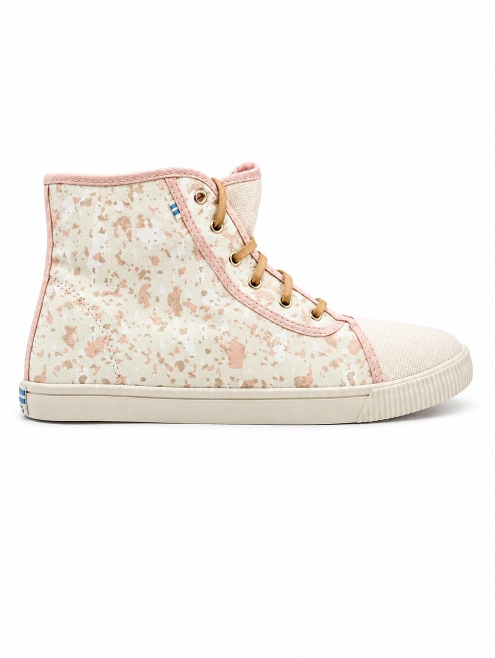 TOMS Camarillo Ortholite Floral High Top Sneakers - Picture 3 of 15